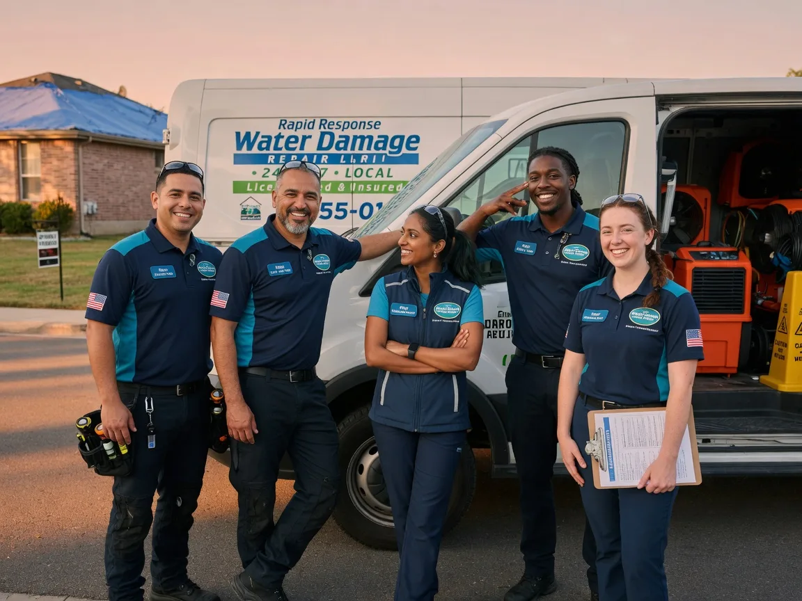 Water Damage Restoration company in Ovalo, TX